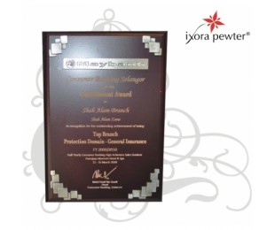 Pewter Plaque - MAYBANK